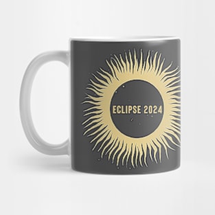 Solar Eclipse 2024 Commemorative Graphic Mug